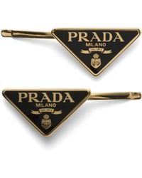Prada - Fermagli Per Capelli - Lyst