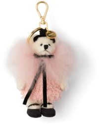 Prada - Colgante Para Bolso Teddy Con Anilla De Metal - Lyst