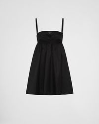 Prada - Re-nylon Mini-dress - Lyst