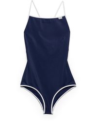 Prada - One-Piece Jersey Swimsuit - Lyst