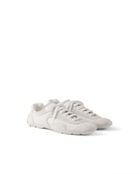 Prada - Montecarlo Re-Edition 2005 Suede And Mesh Sneakers - Lyst