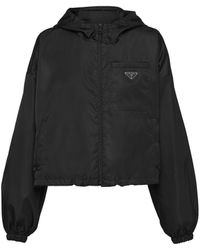 Prada - Chaqueta Corta Re-Nylon - Lyst
