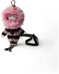 Prada - Ciondolo Portachiavi Soft Robot Con Tracolla - Lyst