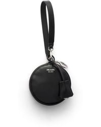 Prada - Re-Nylon And Leather Foldable Mini-Bag - Lyst
