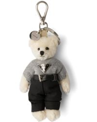 Prada - Teddy Keychain Charm - Lyst
