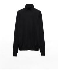 Prada - Jersey De Cuello Alto En Cachemir, Hombre, Talla - Lyst