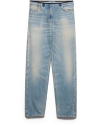 Prada - Washed Denim Jeans - Lyst