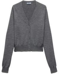 Prada - Cárdigan De Lana, Mujer, Talla - Lyst