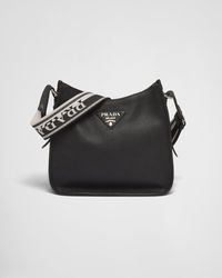 Prada - Leather Hobo Bag - Lyst