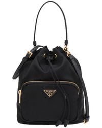 Prada - Bolso bombonera Re-Nylon - Lyst