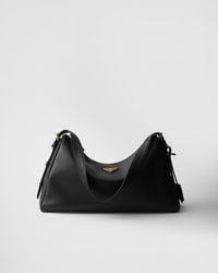 Prada - Large Calf Leather Aimée Shoulder Bag - Lyst