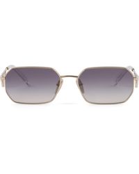 Prada - Sunglasses With Triangle Logo - Lyst