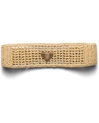 Prada - Crochet Hairband - Lyst