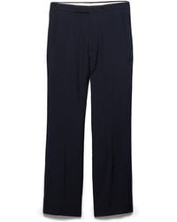 Prada - Wool And Mohair Pants - Lyst