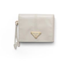 Prada - Small Leather Wallet - Lyst