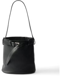 Prada - Borsa A Secchiello Buckle - Lyst