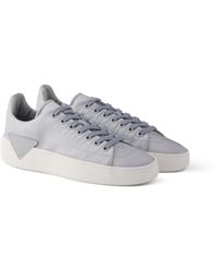 Prada - Court Re-Nylon Sneakers, Pearl - Lyst