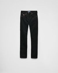 Prada - Five-Pocket-Jeans Aus Cord - Lyst