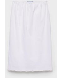 Prada - Jersey Slip - Lyst