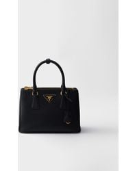 Prada - Kleine Galleria Tasche Aus Saffiano-leder - Lyst