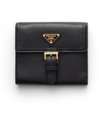 Prada - Small Nappa Leather Wallet - Lyst
