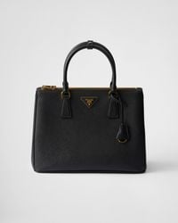 Prada - Große Galleria Tasche Aus Saffiano-leder - Lyst