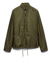 Prada - Chaqueta Con Capucha De Re-Nylon, Hombre, Talla - Lyst
