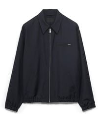 Prada - Mohair Wool Blouson Jacket - Lyst