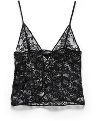 Prada - Top De Encaje - Lyst