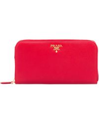 Prada - Wallet - Lyst