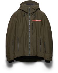 Prada - Extreme-Tex Blouson Jacket, Forest - Lyst