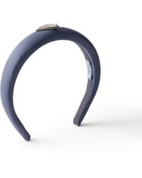 Prada - Re-Nylon Headband, Aviation - Lyst