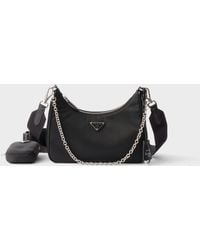 Prada - Sac Porté Épaule Re-Edition 2005 - Lyst