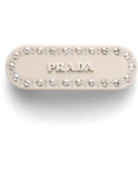 Prada - Fermaglio Per Capelli Con Cristalli, Donna - Lyst