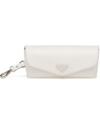 Prada - Saffiano Leather Eyeglasses Case - Lyst