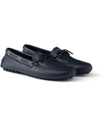 Prada - Leather Driving Shoe, Size 5 - Lyst