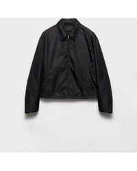 Prada - Blouson En Re-Nylon - Lyst