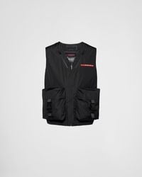 Prada - Light Technical Fabric Vest - Lyst