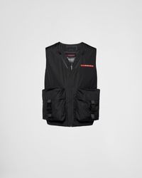 Prada - Light Technical Fabric Vest - Lyst