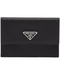 Prada - Portadocumentos De Piel Saffiano, Hombre - Lyst