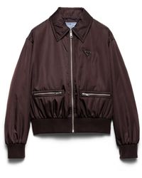 Prada - Re-Nylon Blouson Jacket - Lyst