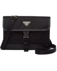 prada nylon and saffiano leather smartphone case