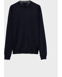 Prada - Pull À Col Rond En Cachemire Et Soie - Lyst