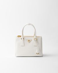 Prada - Kleine Galleria Tasche Aus Saffiano-leder - Lyst