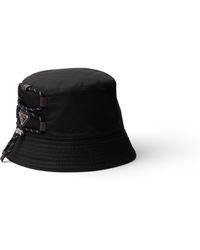 Prada - Speedrock Re-Nylon Bucket Hat - Lyst