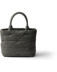 Prada - Small Padded Re-Nylon Tote - Lyst