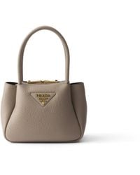 Prada - Liaison Mini Leather Handbag - Lyst