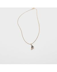 Prada - Eternal Gold Halskette Mit Anhänger Aus Gelbgold Mit Diamanten - Lyst