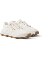 Prada - Sneakers Aus Leder - Lyst