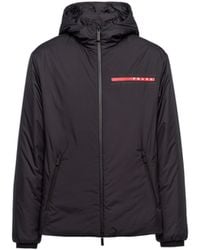 Prada - Light Polyester Padded Jacket - Lyst
